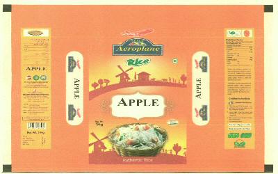 Apple Aeroplane Rice (device) Device mark 2623651 Trademark