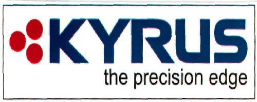 Kyrus The Precision Edge(device) Device mark 2157198 Trademark