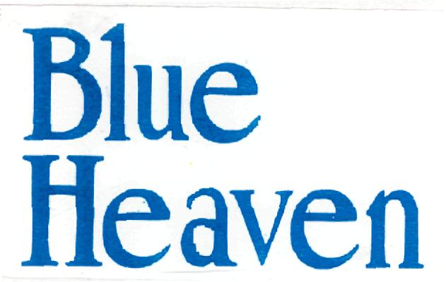 Blue Heaven (label) Device mark 2180612 Trademark