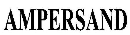 Ampersand Device mark 1854897 Trademark