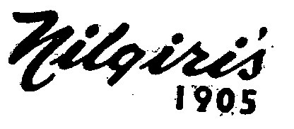Nilgiris 1905 (logo) Device mark 738852 Trademark