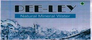 Pee-ley Natural Mineral Water Device mark 1973976 Trademark