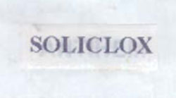 Soliclox Device mark 1053258 Trademark