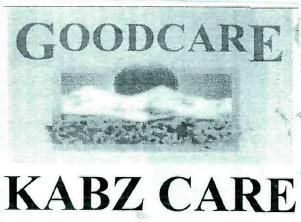 Goodcare Kabz Care Device mark 1955151 Trademark