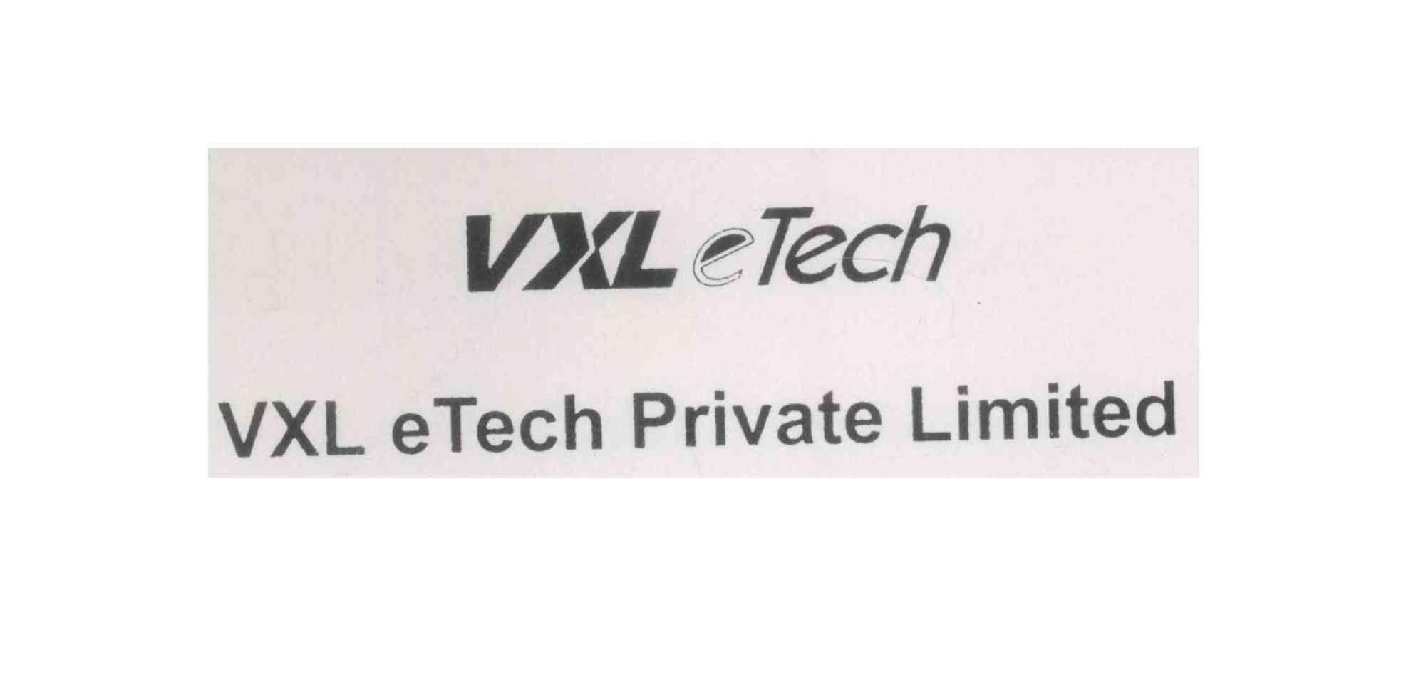 Vxl Etech (label) Device mark 950314 Trademark