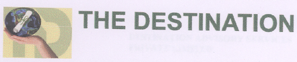 The Destination (device) Device mark 2156692 Trademark