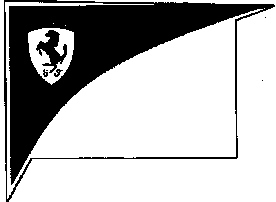 Sf (device Of Rearing Horse,shield,triangle) Device mark 2161752 Trademark