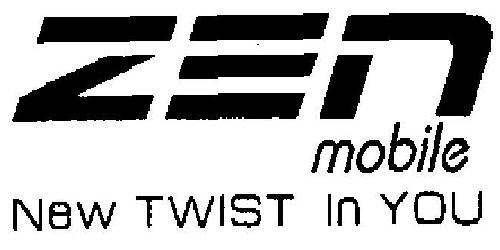 Zen Mobile New Twist In You Device mark 1989192 Trademark