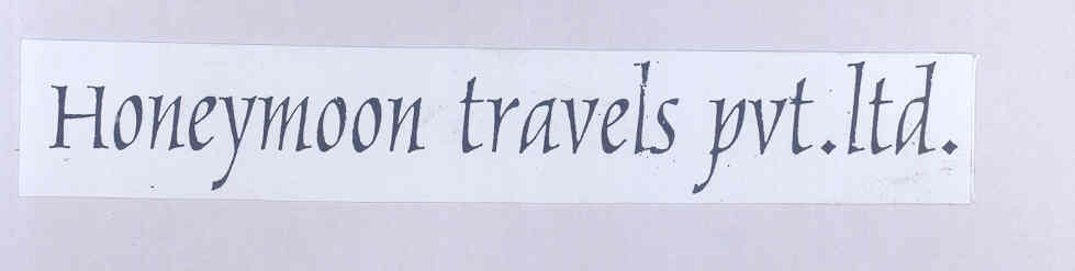 Honeymoon Travels Pvt. Ltd (label) Device mark 1743077 Trademark
