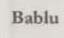 Bablu Device mark 1068446 Trademark