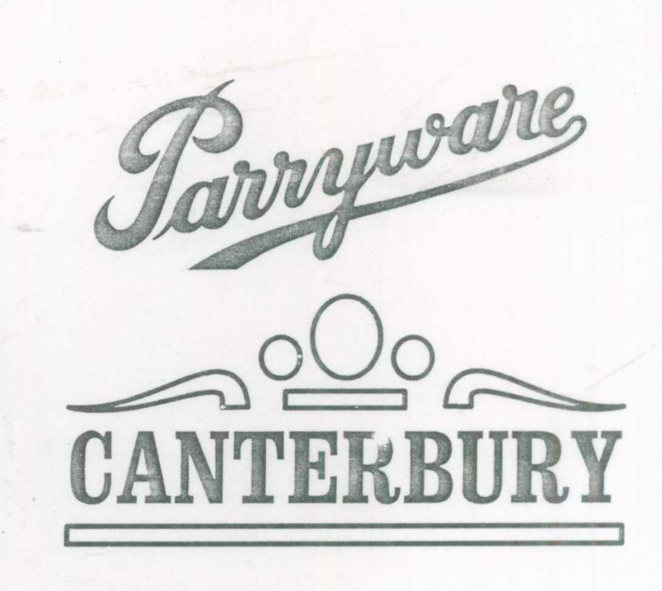 Parryware Canterbury Device mark 832508 Trademark