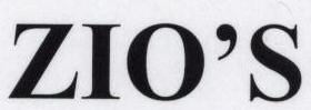 Zio"s With Device Device mark 1668043 Trademark