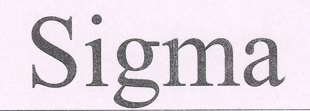 Sigma Device mark 1601499 Trademark