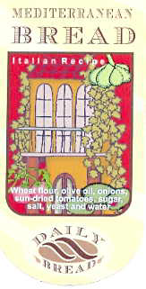 Mediterranean Bread,italian Recipe,daily Bread De: Plants, Building Etc Device mark 1282169 Trademark