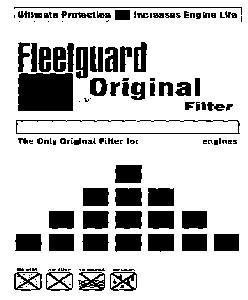 Fleetguard Original Filter (device) Device mark 1200872 Trademark