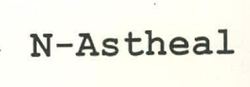N-astheal Device mark 2440222 Trademark