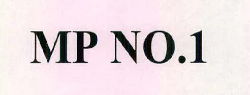 Mp No.1 Device mark 2462640 Trademark