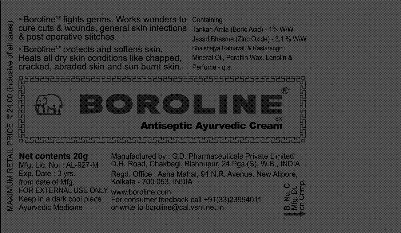 Boroline (tube) Device mark 2350129 Trademark