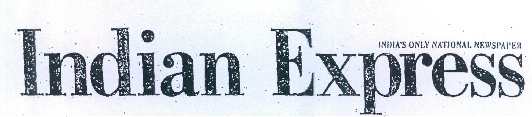 Indian Express (label) Device mark 1313678 Trademark