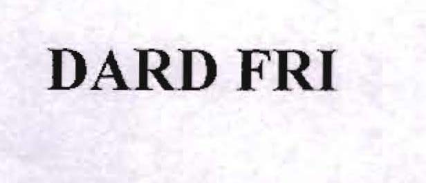 Dard Fri Device mark 1495678 Trademark