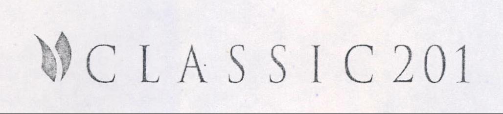 C L A S S I C 201 (device Of Other Geometricals Solids) Device mark 1444375 Trademark
