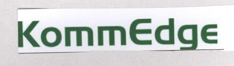 Kommedge (label) Device mark 1675530 Trademark