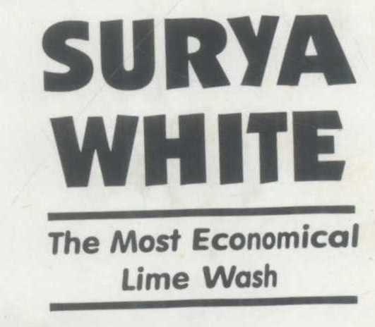 Surya White [label] Device mark 1098392 Trademark