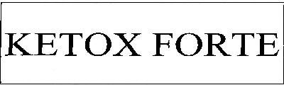 Ketox Forte (device) Device mark 2567988 Trademark