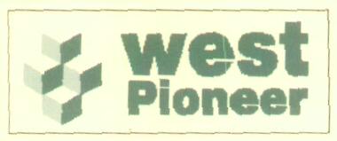 West Pioneer (device Of Cubes) Device mark 1619522 Trademark