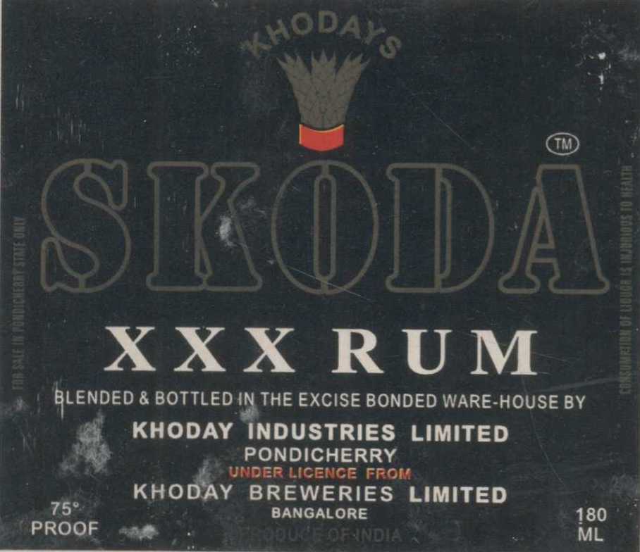 Khodays Skoda Device mark 903082 Trademark