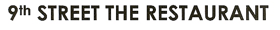9th Street The Restaurant Device mark 1683769 Trademark