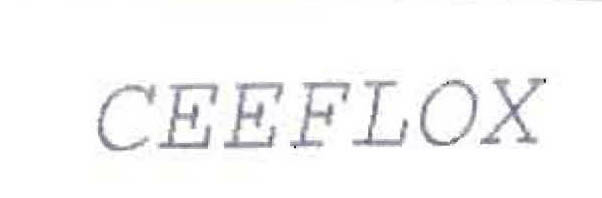Ceeflox Device mark 934358 Trademark