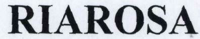 Riarosa Device mark 1761892 Trademark