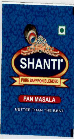 Shanti Pan Masala Device mark 1950615 Trademark