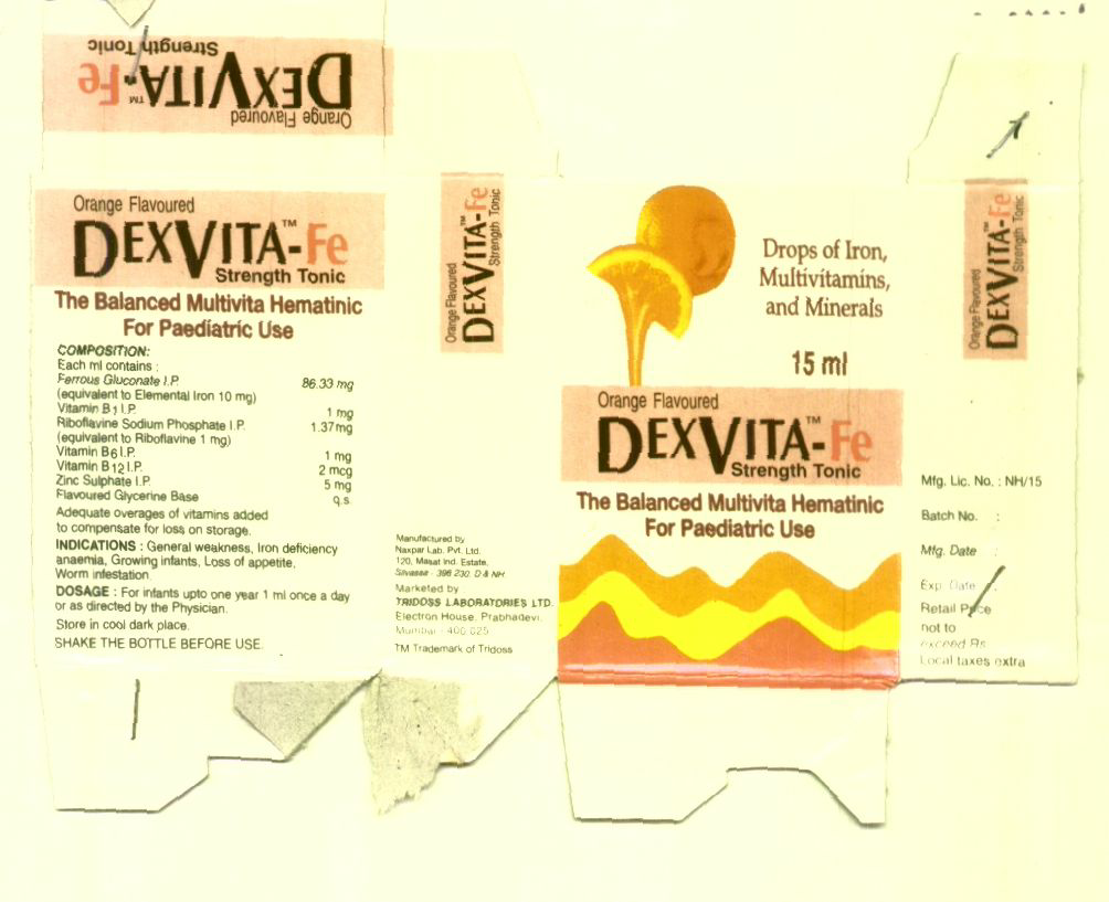 Dexvita-fe Device mark 1028857 Trademark
