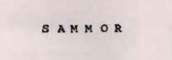 Sammor Device mark 750528 Trademark