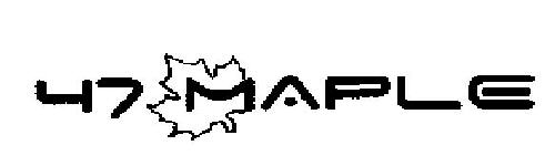 47 Maple Device mark 1978347 Trademark