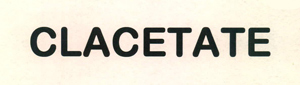 Clacetate Device mark 2607006 Trademark