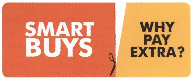 Smart Buys (label) Device mark 1659292 Trademark