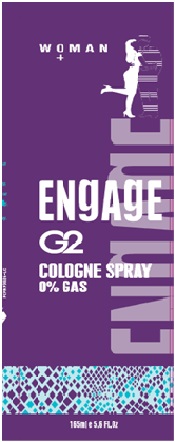 Engage G2 Cologne Spray Device mark 2978655 Trademark