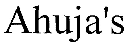 Ahuja's Device mark 643281 Trademark