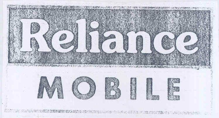 Reliance M O B I L E(lable) Device mark 1423844 Trademark