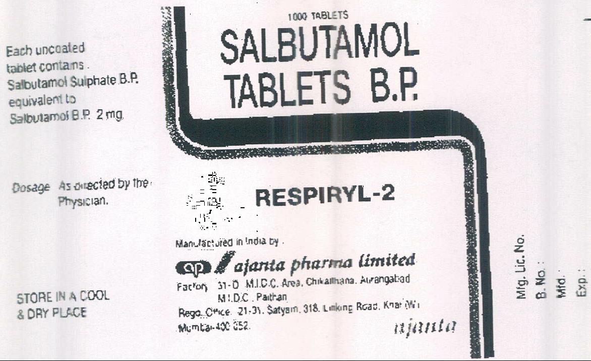 Respiryl - 2 Device mark 715705 Trademark