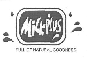 Milk Plus (label) Device mark 2629202 Trademark