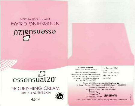 Essensual20 Nourishing Cream (device) Device mark 2205091 Trademark