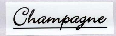 Champagne ( Device ) Device mark 1776614 Trademark