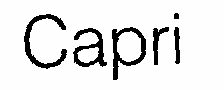 Capri (label) Device mark 1428114 Trademark
