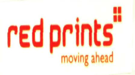 Red Prints Moving Ahead (label) Device mark 2502973 Trademark