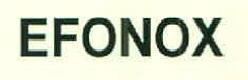 Efonox Device mark 2764156 Trademark