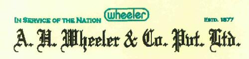 A.h. Wheeler &.co.pvt. Ltd.(device) Device mark 2734598 Trademark